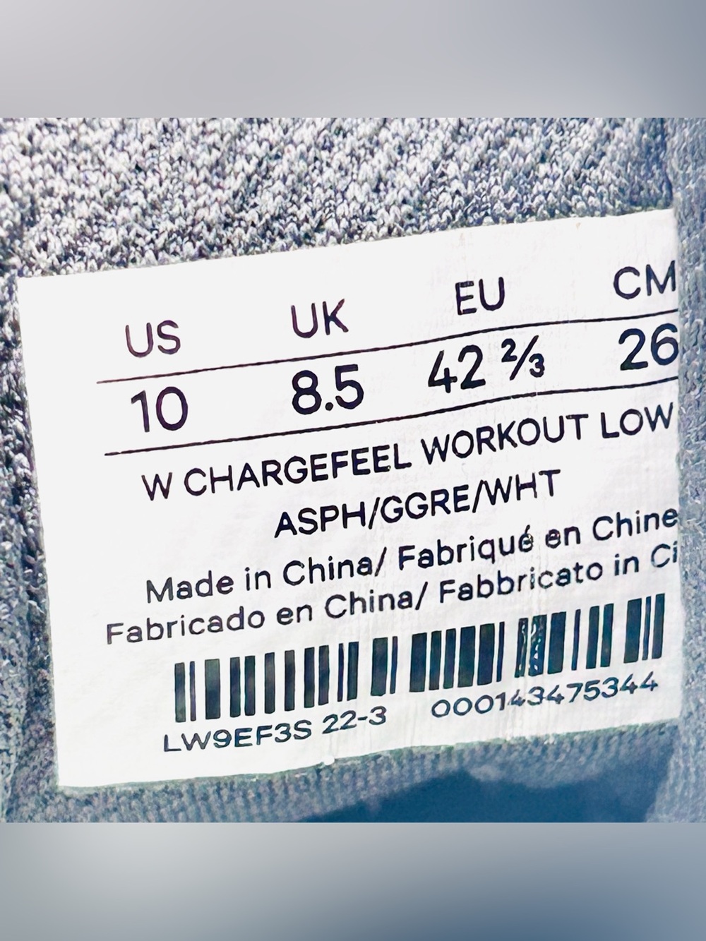Lululemon Blissfeel Running Shoes Gray Athletic Sneakers Women’s Size 10 - Picture 2 of 10